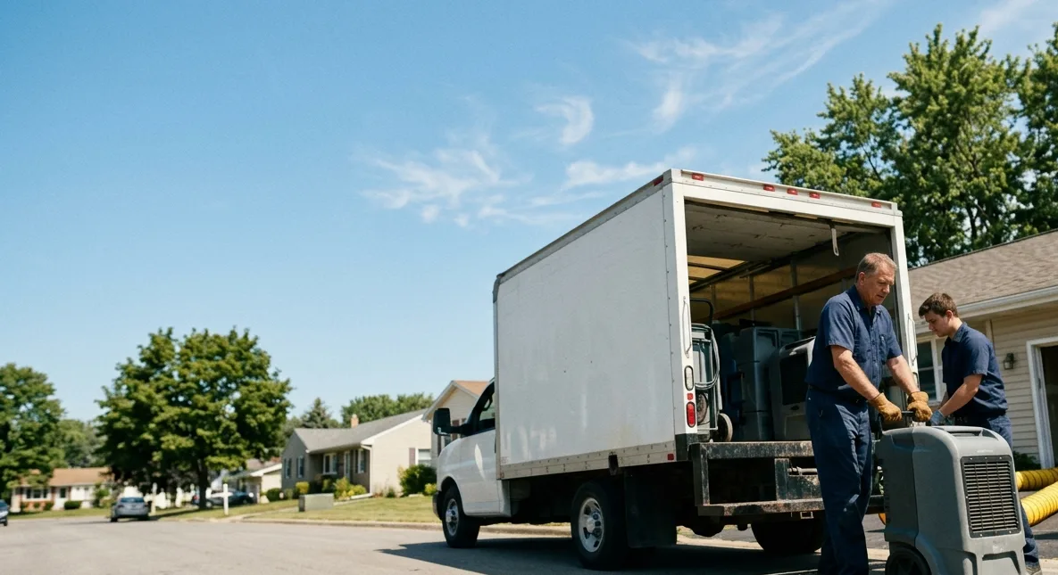 Water Damage Cleanup in Barbeau, MI near me